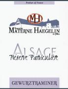 Materne Haegelin et ses Filles Réserve particulière 2009