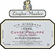 Ziegler-Mauler Vieilles Vignes Cuvée Philippe  2006