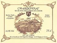 VIGNOBLE DE FLAVIGNY Chardonnay Fût de chêne  2001