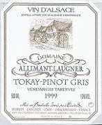 DOM. ALLIMANT-LAUGNER Vendanges tardives  1999