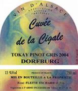 René Fleith Eschard et Fils Dorfbourg Cuvée de la Cigale  2004