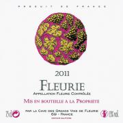 Cave des grands vins de Fleurie  2011