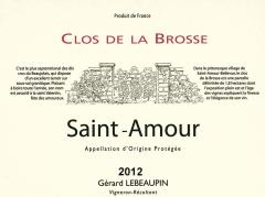 Clos de la Brosse  2012