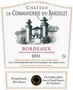 Ch. la Commanderie du Bardelet  2011