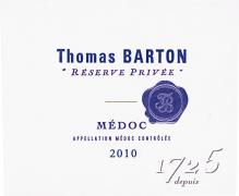 Thomas Barton Réserve privée 2010