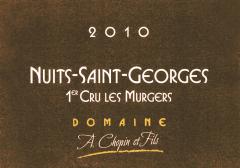 Dom. A. Chopin et Fils Les Murgers 2010