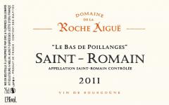 Dom. de la Roche aiguë Le Bas de Poillanges 2011