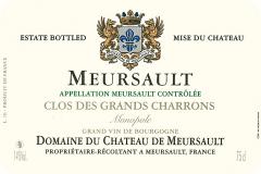Dom. du Ch. de Meursault Clos des Grands Charrons Monopole 2010