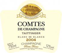 Taittinger Blanc de blancs Comtes de Champagne 2004