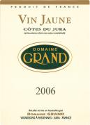 Dom. Grand Vin jaune 2006