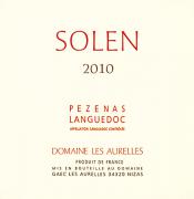 Dom. les Aurelles Pézenas Solen 2010