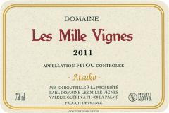 Dom. les Mille Vignes Atsuko 2011