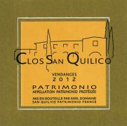 Clos San Quilico  2012