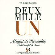 Les Vignobles du Sud Roussillon Deux mille un Vieilli en fût de chêne 2001
