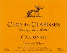 Clos des Clapisses Carignan Coteaux du Salagou 2012