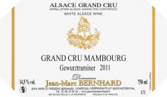 Dom. Jean-Marc Bernhard Mambourg Gewurztraminer 2011