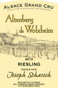 Dom. Joseph Scharsch Altenberg de Wolxheim Riesling 2010