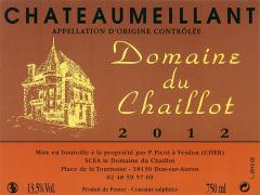 Dom. du Chaillot  2012