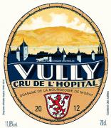 Cru de l'Hôpital Vully 2012