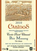 Cabidos Cuvée Saint-Clément Petit manseng 2010