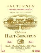 Ch. Haut-Bergeron  2011