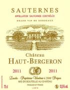 Ch. Haut-Bergeron  2011