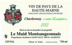 Le Muid Montsaugeonnais Chardonnay Cuvée Exception 2012