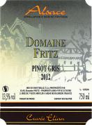 Dom. Fritz Cuvée Elian 2012