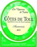 Les Vignerons du Toulois Auxerrois 2013