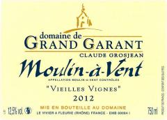Dom. de Grand Garant Vieilles Vignes 2012