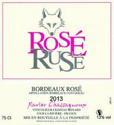 Xavier Chassagnoux Rosé rusé 2013