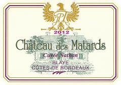 Ch. des Matards cuvée Nathan 2012