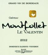 Ch. Montfollet Le Valentin 2012