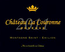 Ch. la Couronne Réserve 2011