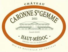 Ch. Caronne Ste Gemme  2011