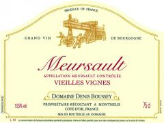 Dom. Denis Boussey Vieilles Vignes 2012