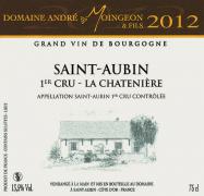 Dom. André Moingeon et Fils La Chatenière 2012