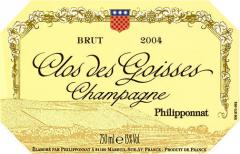 Philipponnat Clos des Goisses 2004