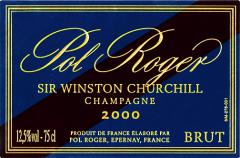 Pol Roger Sir Winston Churchill 2000