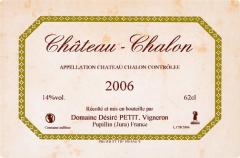 Dom. Désiré Petit Vin jaune 2006
