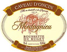 Caveau d'Oncin Roussette Montagnieu 2012