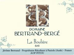 Dom. Bertrand-Bergé La Boulière 2011