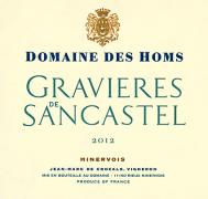 Dom. des Homs Gravières de Sancastel 2012
