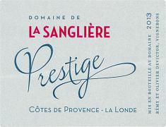Dom. de la Sanglière La Londe Prestige 2013