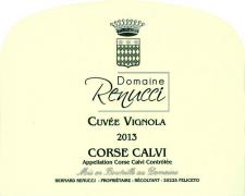 Dom. Renucci Calvi Cuvée Vignola 2013
