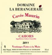 Dom. la Bérangeraie Cuvée Maurin 2011