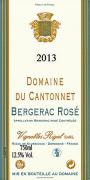 Dom. du Cantonnet  2013