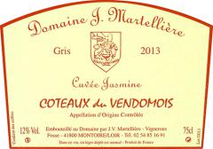Dom. J. Martellière Cuvée Jasmine 2013