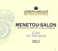 Joseph Mellot Clos du pressoir 2012