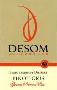 Desom Pinot Gris Stadtbredimus Dieffert 2013